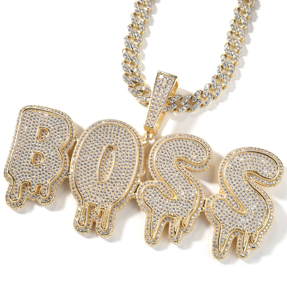 Tear Drop King Customized Letter