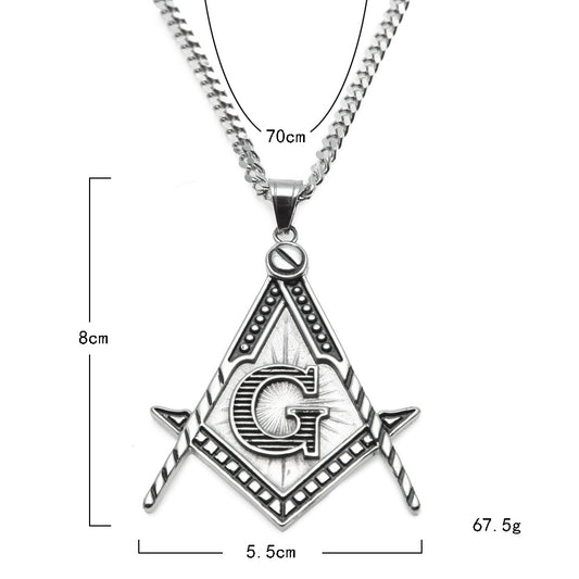 Freemasonry Icon Symbolic Pendant