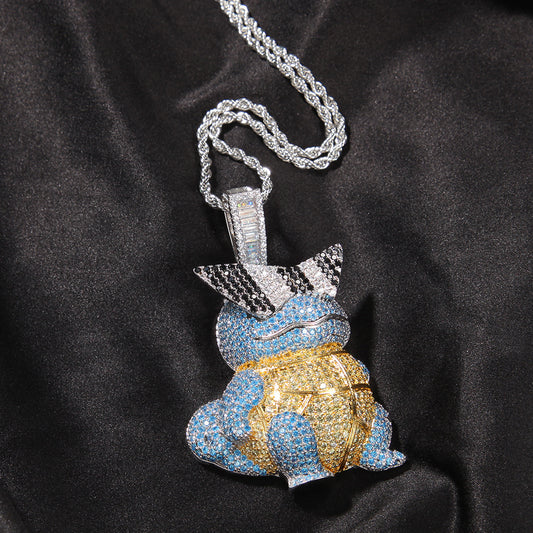 Pokemon Squirtle ゼニガメ CA Gem Pendant