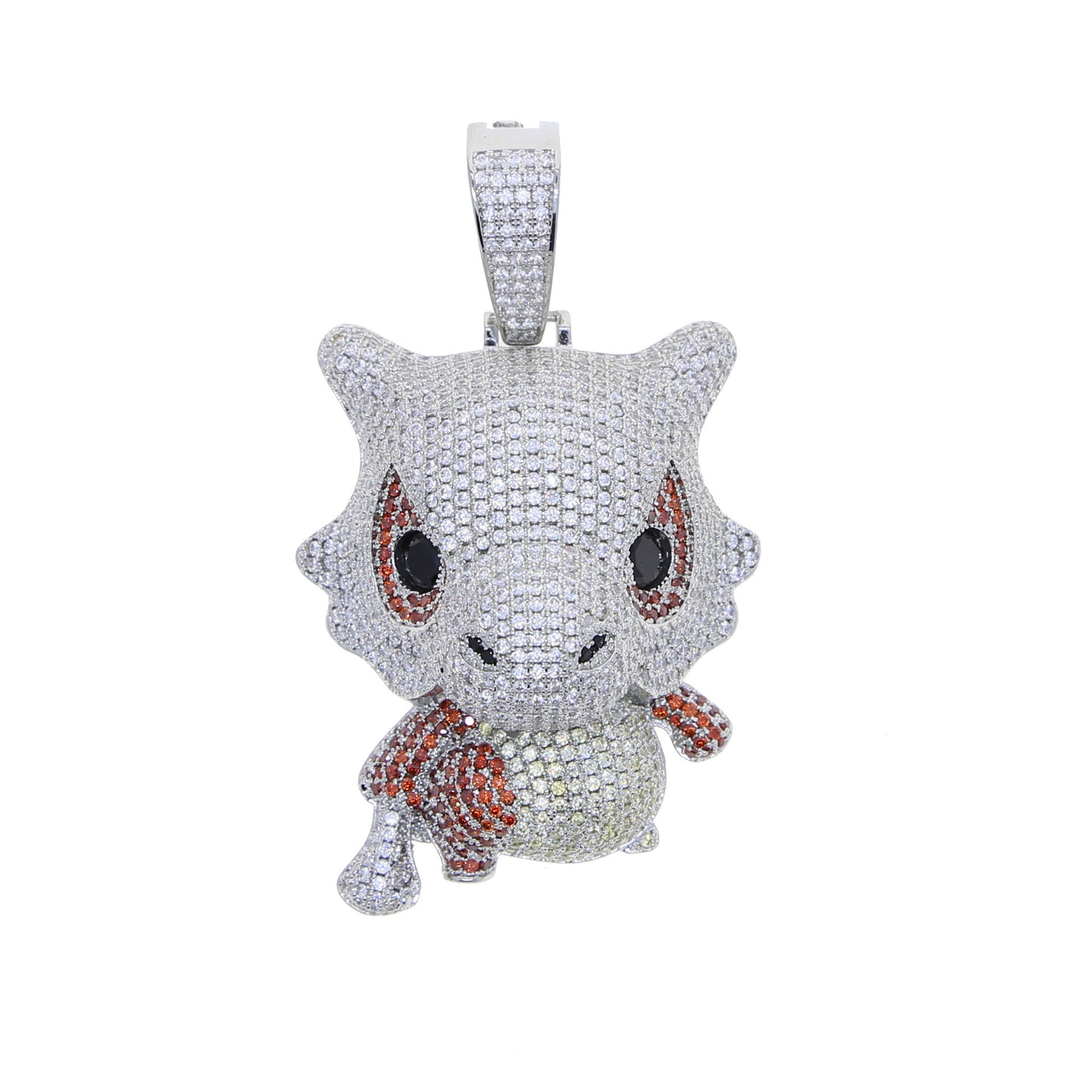 Pokemon Cubone カラカラ CZ Gem Pendant