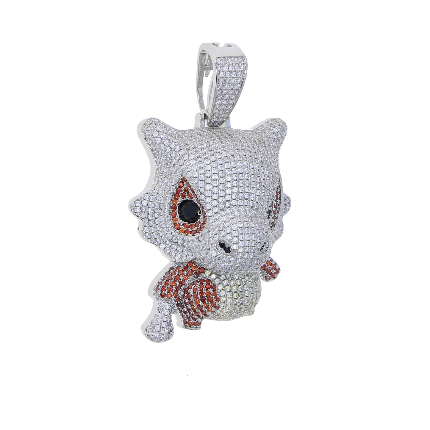 Pokemon Cubone カラカラ CZ Gem Pendant